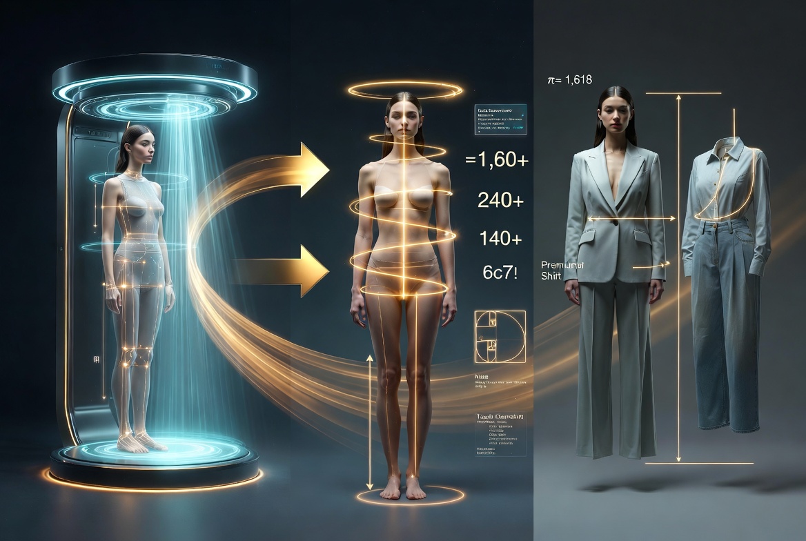 From scan to Biometric ID to custom apparel, VyMetric Totem kiosk